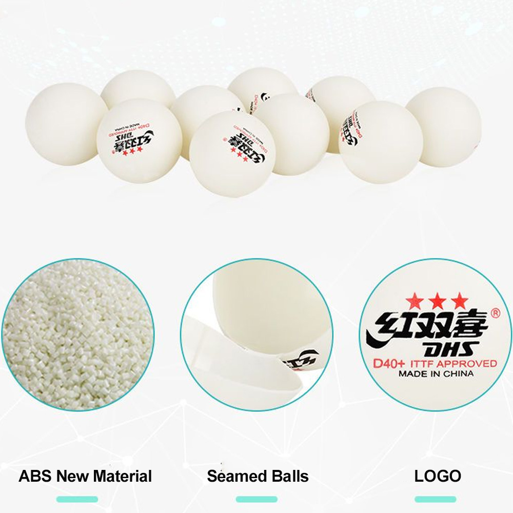 DHS D40+ DJ40+ Ping Pong Balls - Table Tennis Robot review and price